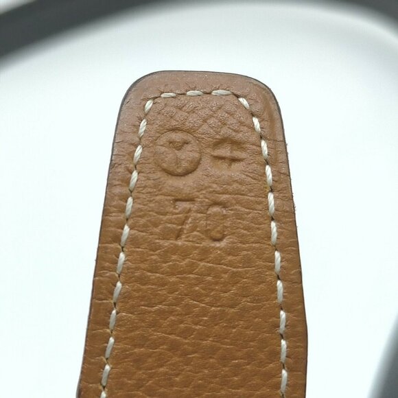 Hermes Belt Mini Constance Reversible Gold-tone - Picture 12 of 13